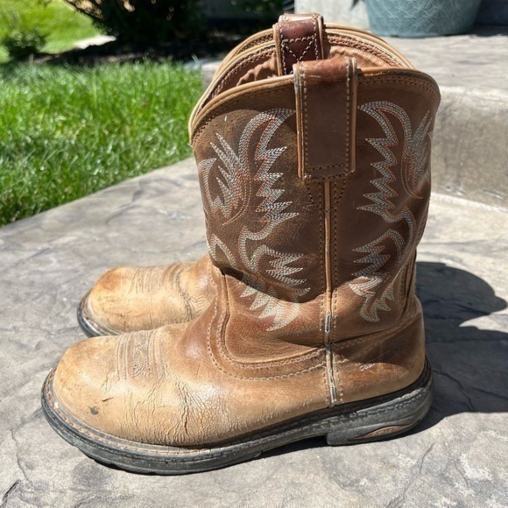 Mens Ariat Cowboy Composite Toe Work Boots